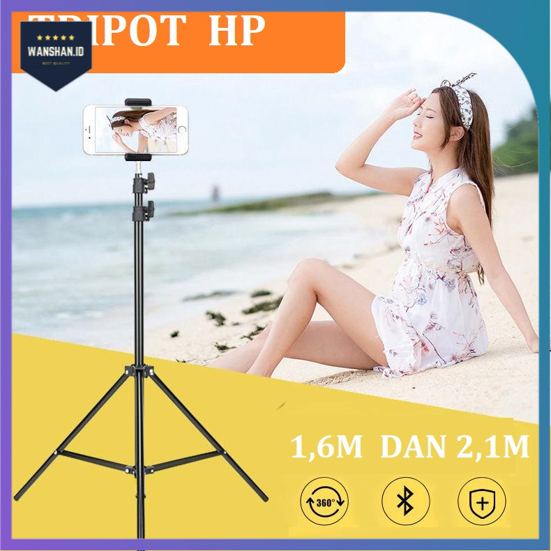 [WS] TRIPOD HP U holder Kaki Stabilizer 1.6m Meter 2.1meter/ tripod hp meja 3110A-3120 TERLARIS