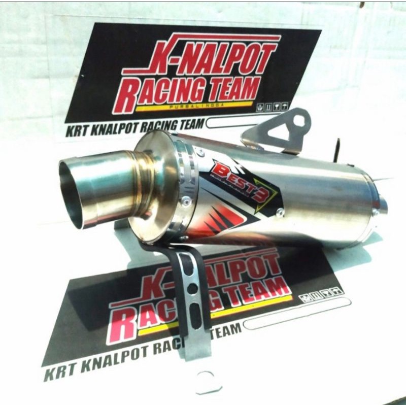 Silincer Best3 inlet 38 dan 50 Knalpot Racing Vario Beat Mio Scoopy Genio Nmax Aerox Pcx