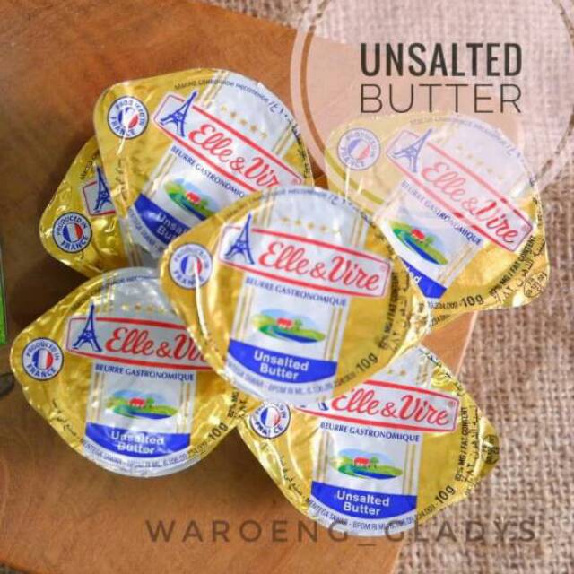 

Elle&Vire Unsalted butter/ Butter MPASI