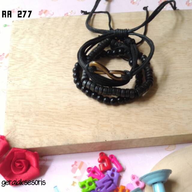 Gelang Set Hitam