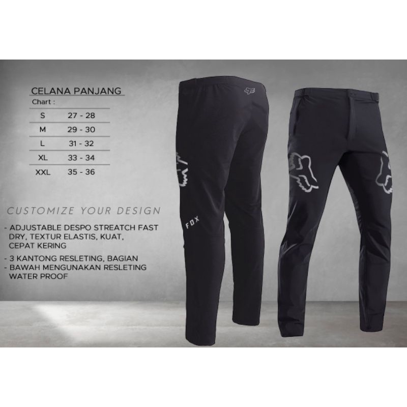 Celana Enduro,MTB (Fox)