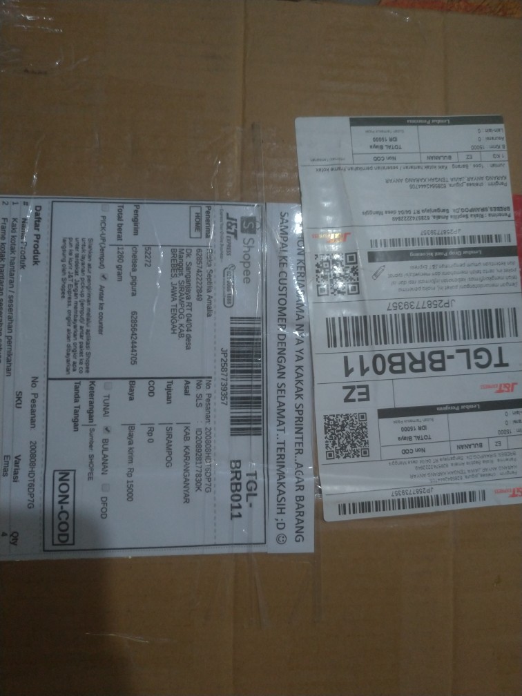 Kaki Kotak Hantaran / Seserahan Pernikahan