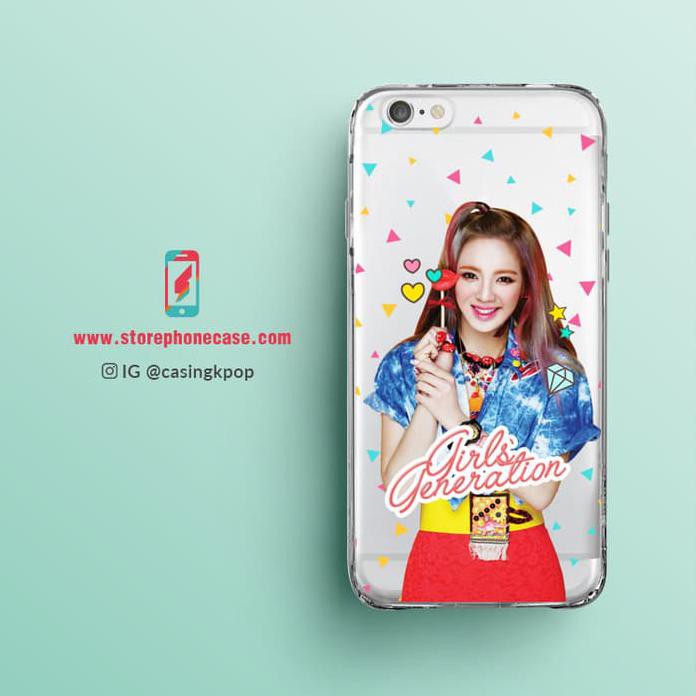 HANDPHONE ACCESORIES CASING HANDPHONE KPOP HYO YEON SNSD GIRLS GENERATION BABY G CLEAR HPP1_2023