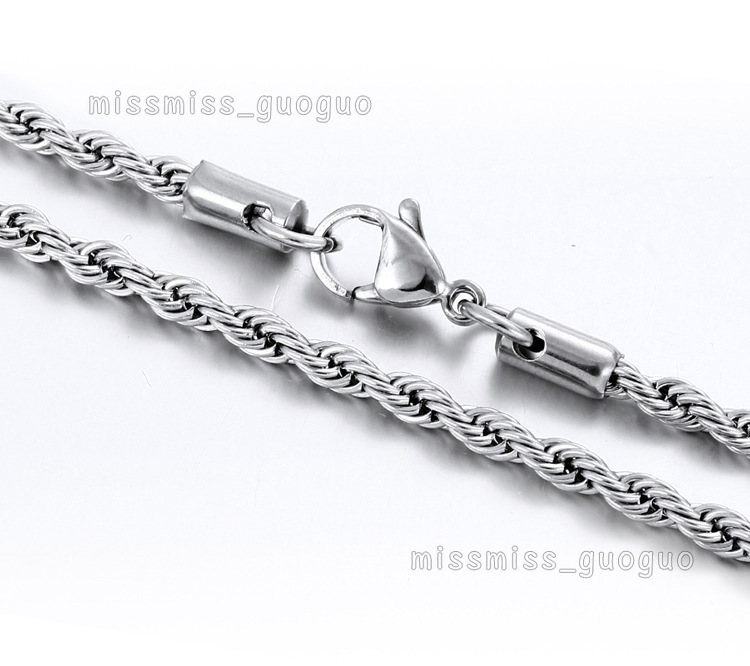 Kalung Rantai Klavikula Bahan Stainless Steel Titanium Gaya Korea Jepang Untuk Pria Dan Wanita