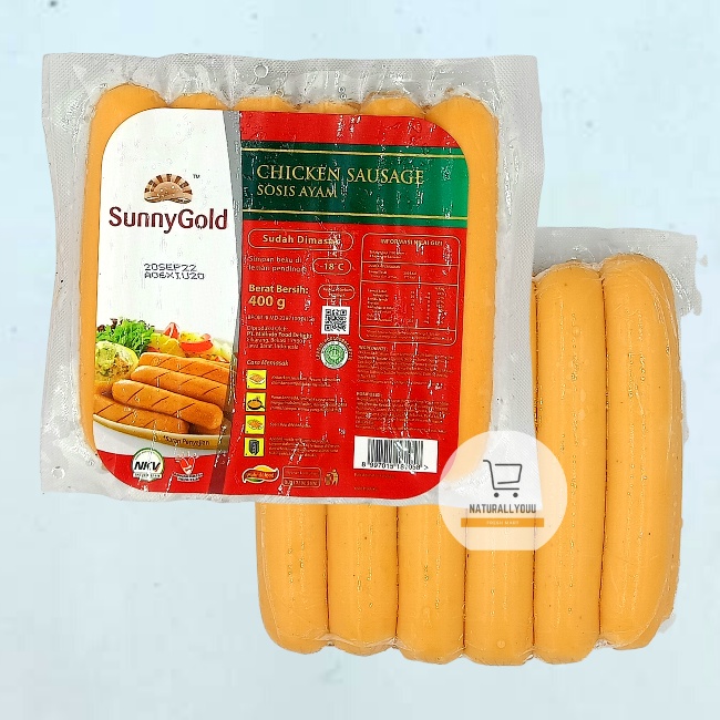 Sunny Gold Sosis Ayam Chicken Sausage 200gram / 400gram