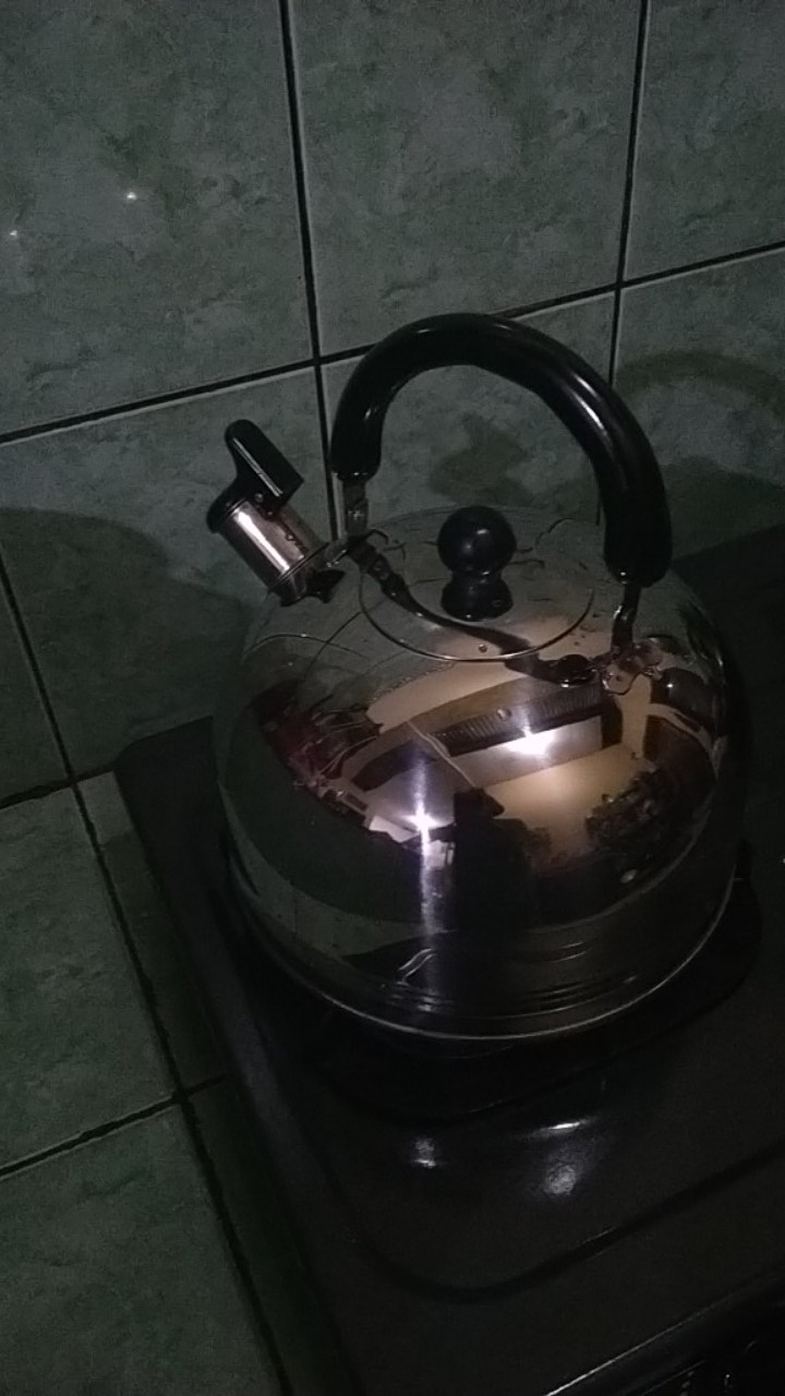 Teko Bunyi 5 Liter/teko Pemanas Air/whistling Kettle Full Stainless