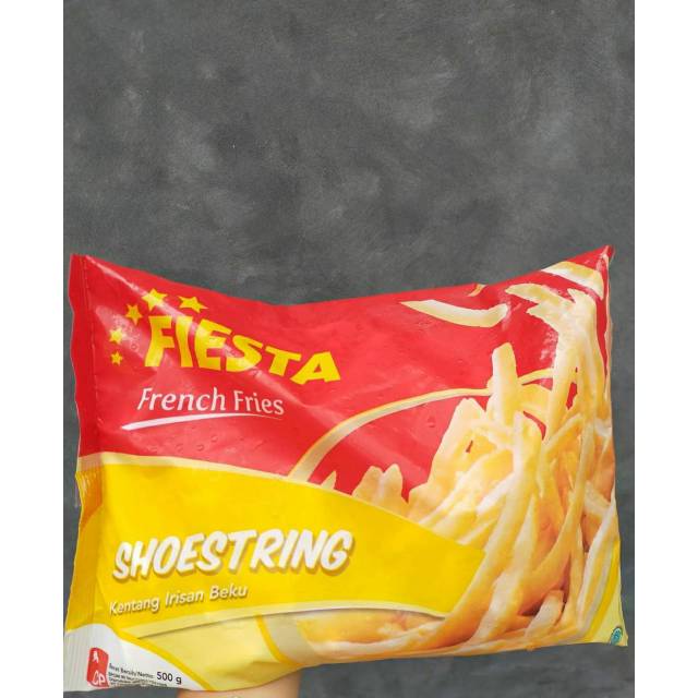 

Fiesta french fries kentang irisan beku 500gr only semarang via gosend