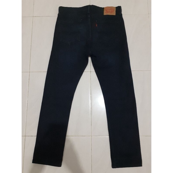 levis 510 skinny black wash original