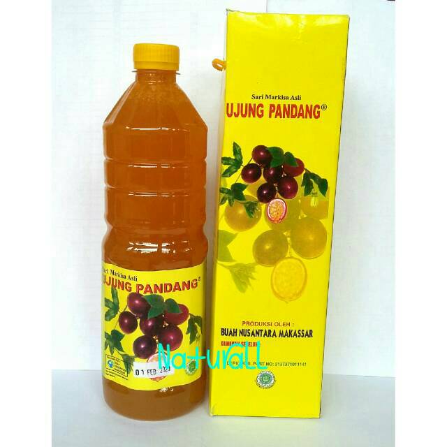 

Sari Markisa Asli Ujung Pandang 1 Liter