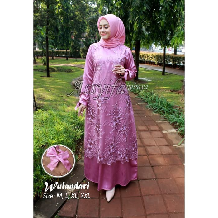 pakaian wanita kebaya dress wulandari new