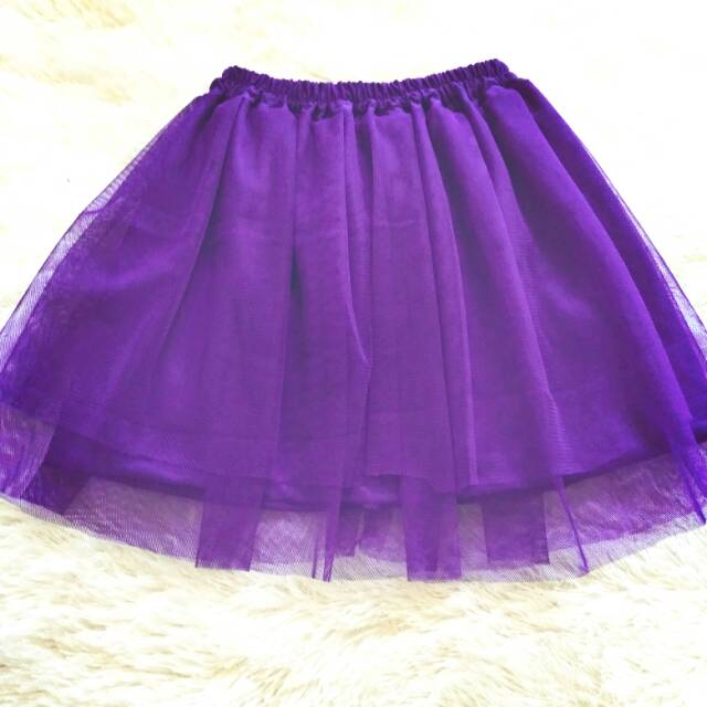 Skirt ungu tua