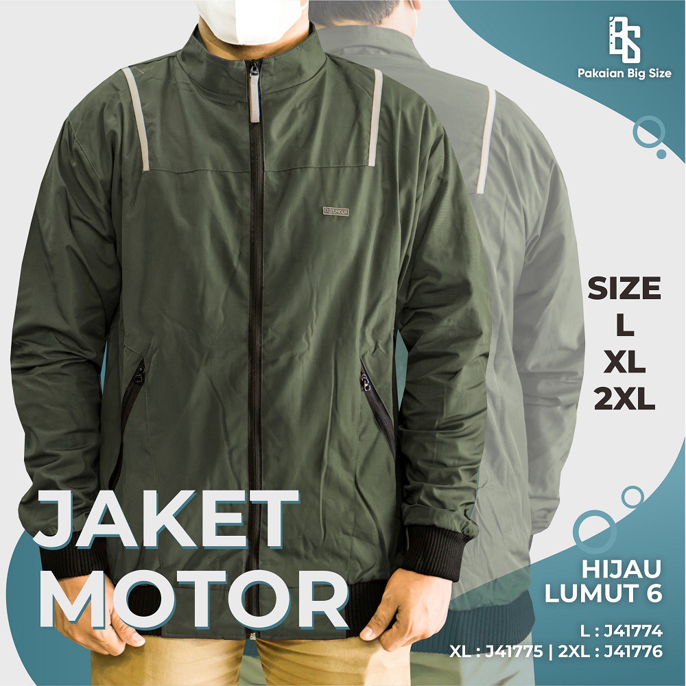 Jaket Pria Motor JSTRO Elmour  Cordura Sport Premium