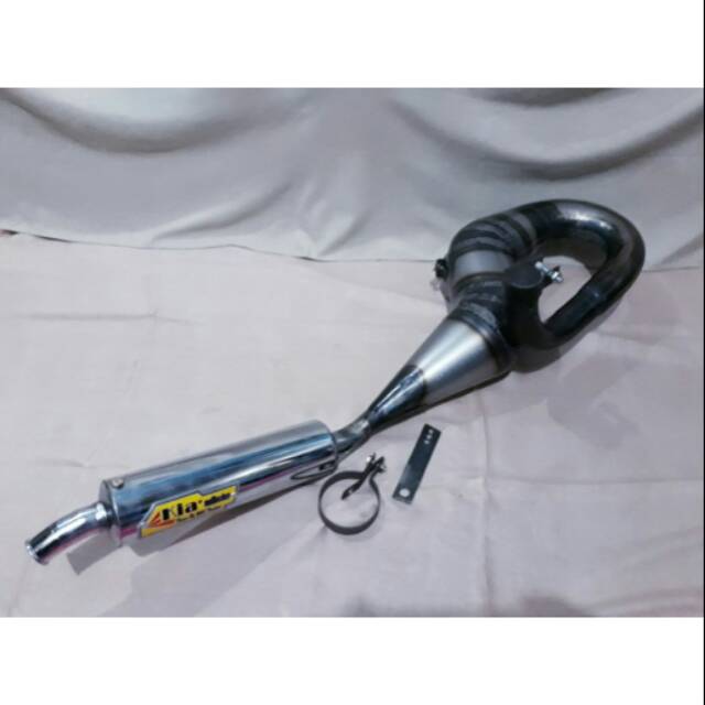 knalpot vespa tipe s kanan kia muffler