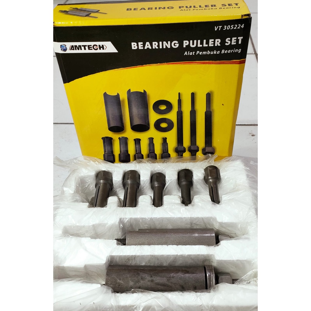 BEST Amtech 5 Pcs Bearing Puller Set - Treker Alat Buka Lepas Bearing SET TREKER BEARING PULLER ALAT PEMBUKA PELEPAS LAHER BERING CVT KLAKER LAHAR TANAM LAKER MOTOR PULI