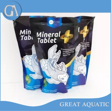 Mineral Tablet Plus Vitamin C Garam Garem Ikan PERTABLET 1 TABLET