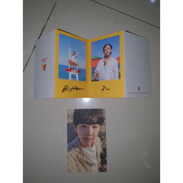 V MESSAGE CARD, PC SUGA BUTTER PEACHES,BTS FILM CARD MOTS CLUE, POB SUGA BE ESSENTIAL