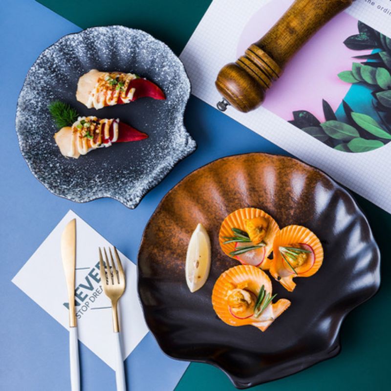 Piring Kerang Ceramic Piring Keramik Kerang