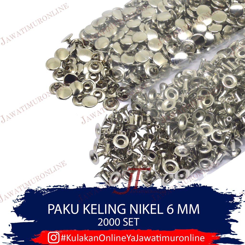 Paku Keling Rivet Nikel 6 mm M-Cho Brand Japan