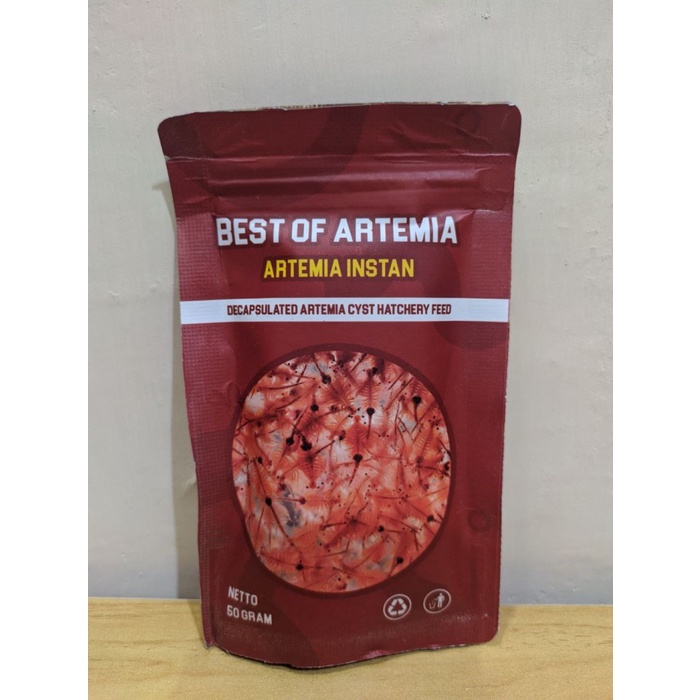 Best Of Artemia Instant 50Gram / Decapsulated Artemia 100% / Artemia