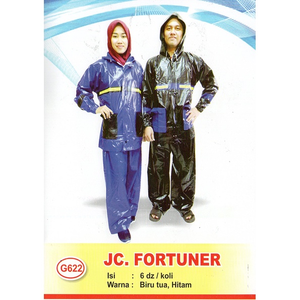 JAS HUJAN JAKET CELANA FORTUNER G622 / JAS HUJAN SETELAN JAEKT CELANA