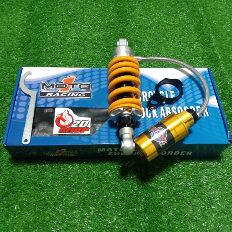 shock moto 1 tabung pisah ninja rr bukan yss gazi racing boy rcb ride it