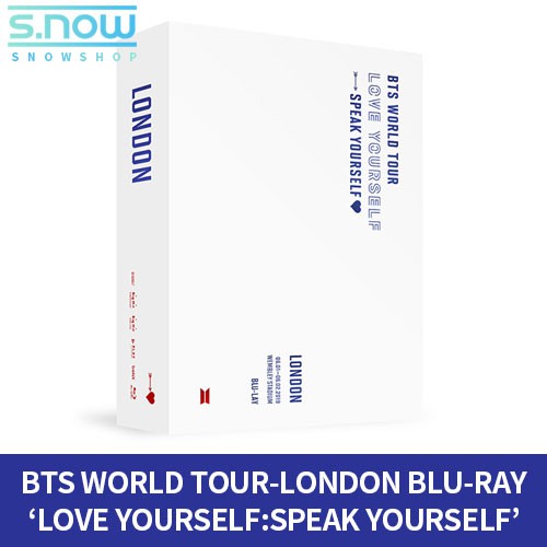Bts World Tour Love Yourself Speak Yourself London Blu Ray Shopee Indonesia