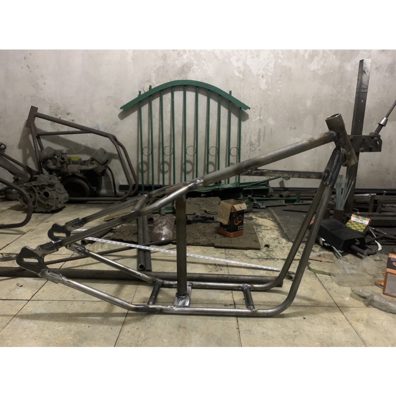 frame choper,rangka choper,choper,frame choper scorpio tiger gl dll