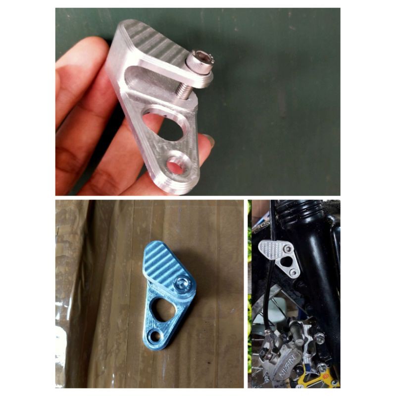 Jual Breket Selang Cakram Depan Cnc Dudukan Kabel Cakram Cnc Shopee