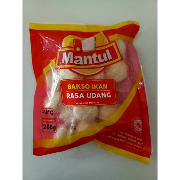 

Mantul Bakso Ikan Rasa Udang