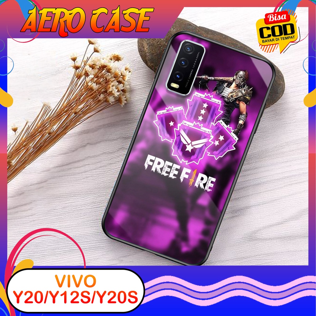 Case VIVO Y12S/Y20/Y20sg - Casing VIVO Y12S/Y20/Y20sg Terbaru Aero Case [ GAME FF ] Case Hp Vivo Y20
