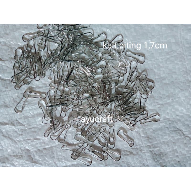 kait kepiting silver dan gold 11mm,1,3cm dan 2,5cm,1,7cm(50 &amp;100pcs)/pack