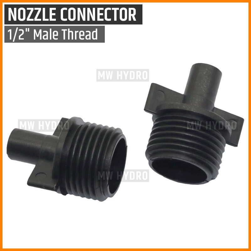 10 pcs Connector Pipa 1/2&quot; ke Kepala Fogger