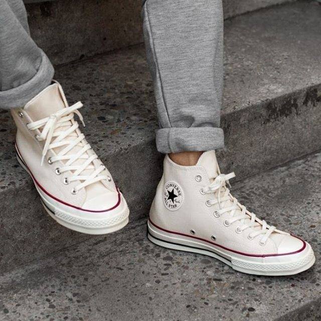 168Sneakerss - Sepatu CT 70s High Parchment "Unisex" BNIB 162053C