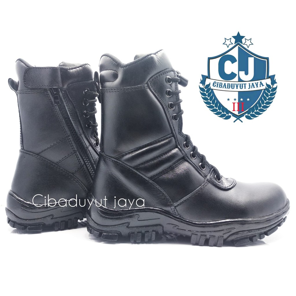 Sepatu PDL TNI model jatah pembagian asli Kulit