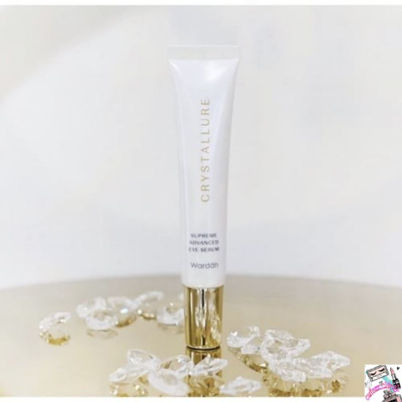 ☃Cutezz_Ching1☃Wardah Crystallure Supreme Advanced Eye Serum 15ml