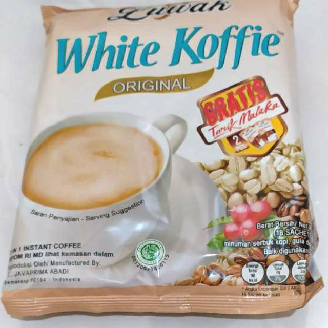 Kopi Luwak White Coffee Original Isi 18 Sachet 2 Pcs Tarik Malaka Shopee Indonesia