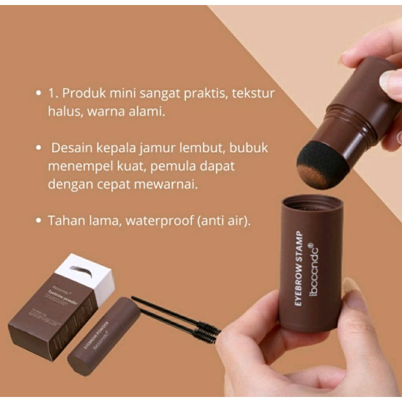 EYEBROW POWDER | CETAKAN ALIS INSTAN | STAMP ALIS | STEMPEL ALIS Ibcccndc