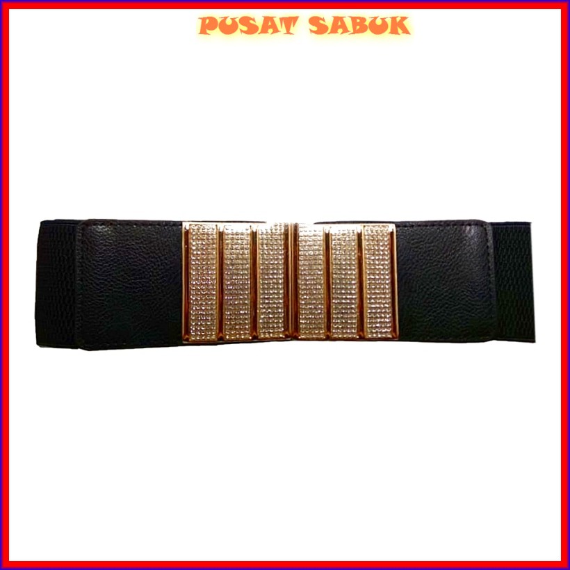 Gesper Ikat Pinggang Sabuk Obi Wanita Karet Cewek Korea Elastis gaun kepang Fashion Belt Pita Murah