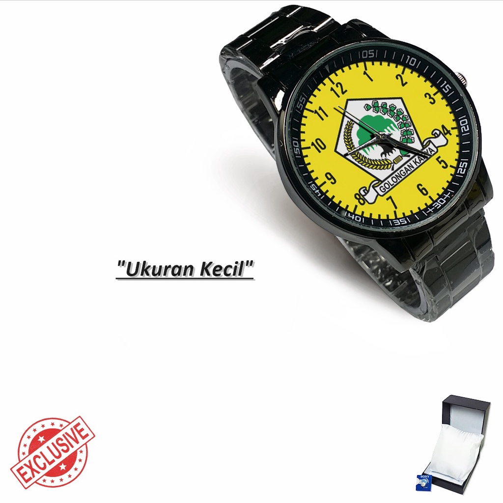 Jam Tangan Rantai Couple GOLKAR (Nice)