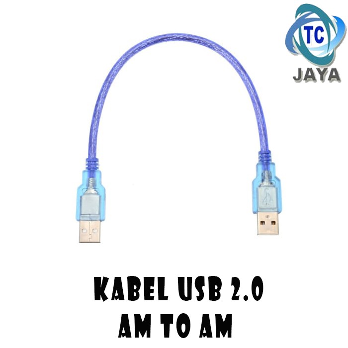 kabel USB 2.0 AM to AM Cable 50cm