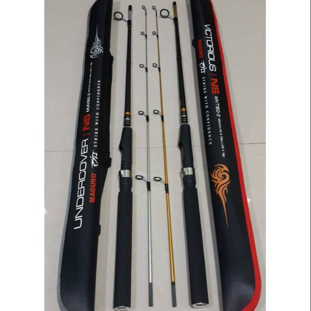 Joran maguro spining panjang 150 cm