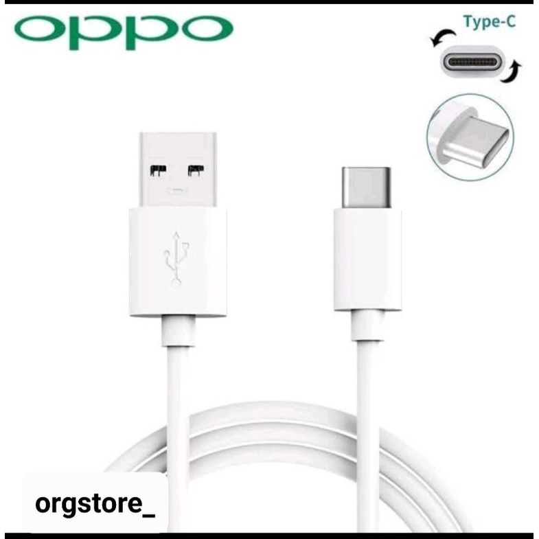 Kabel Data OPPO Type C Original Fast Charging