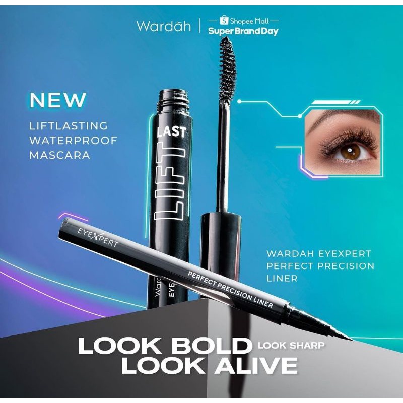 `ღ´ PHINKL `ღ´ Wardah Eyexpert Liflast Waterproof Mascara maskara bulu mata cetar hitam tebal