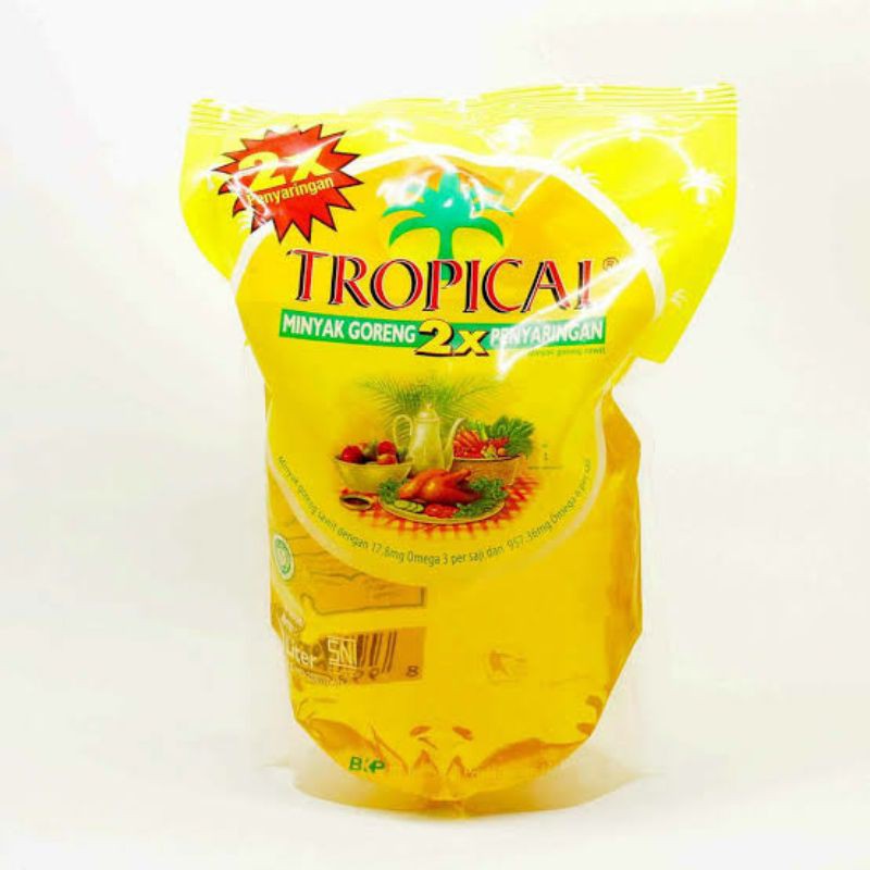 Minyak Tropical 2L pouch (Gojek Only)