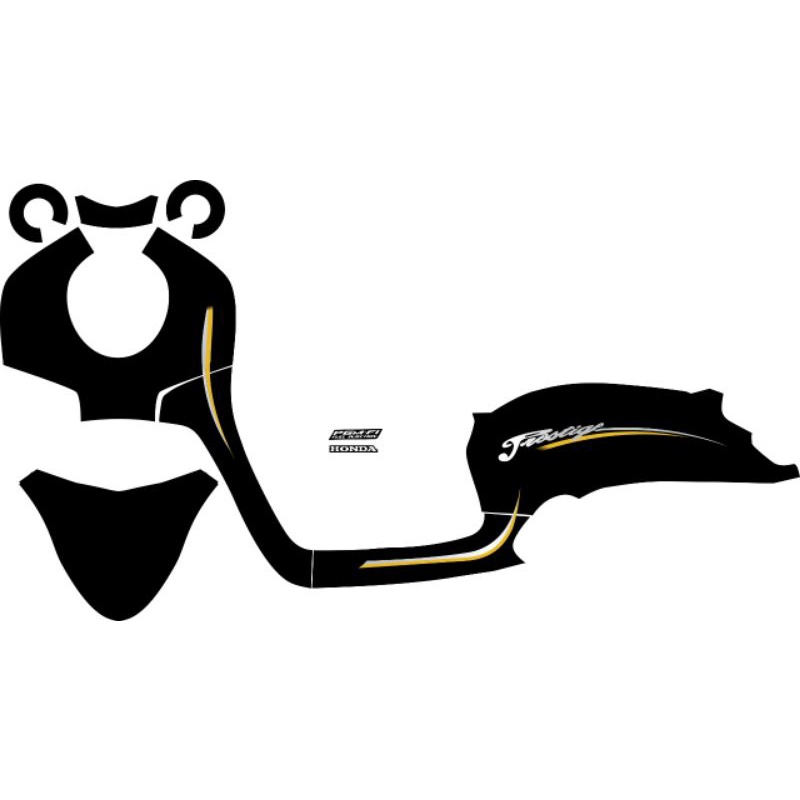 STRIPING TRANSPARAN SCOOPY 2021 PRESTIGE