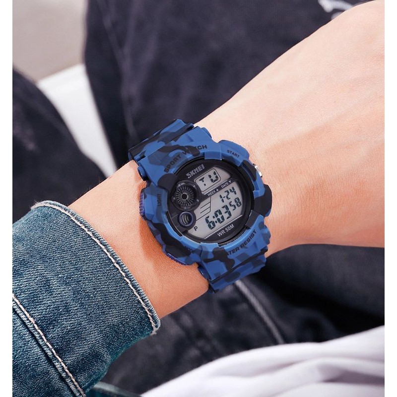 SKMEI 1718 Jam Tangan Pria Digital Chronograph Anti Air WATCHKITE WKOS