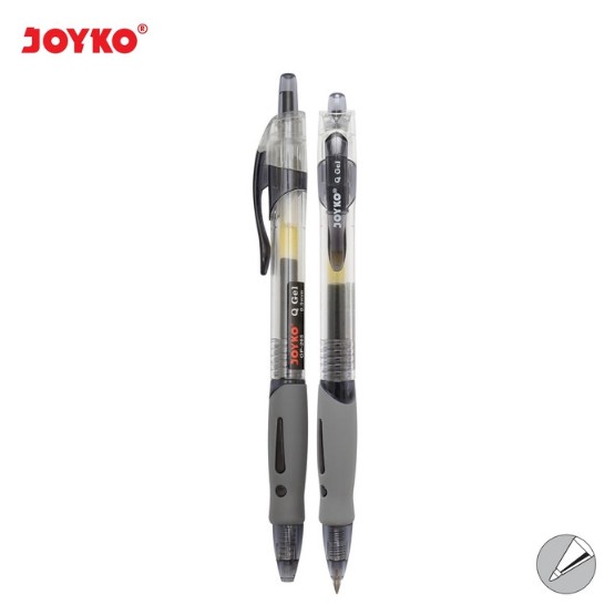 JG - JOYKO - PEN JOYKO GP-265 Q GEL -  BOLPEN - PULPEN BULLET TIP BLACK HITAM MERAH BIRU