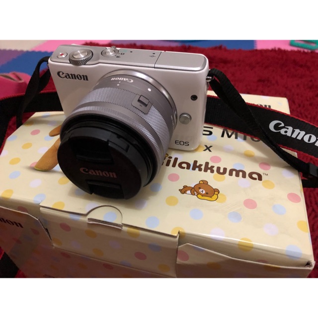 kamera mirrorless canon m10 mulus seperti baru 4,2 nett