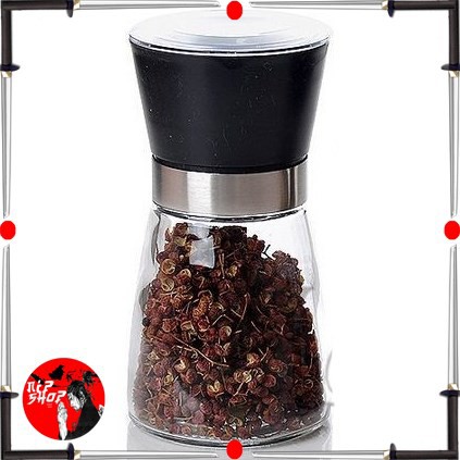 Manual Glass Pepper Grinder