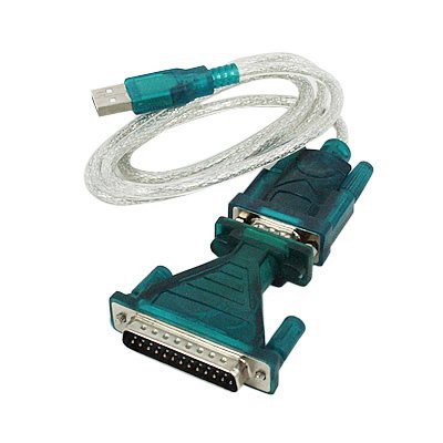 Kabel USB Serial RS232 DB9 combo DB25 Male Konverter USB to Serial